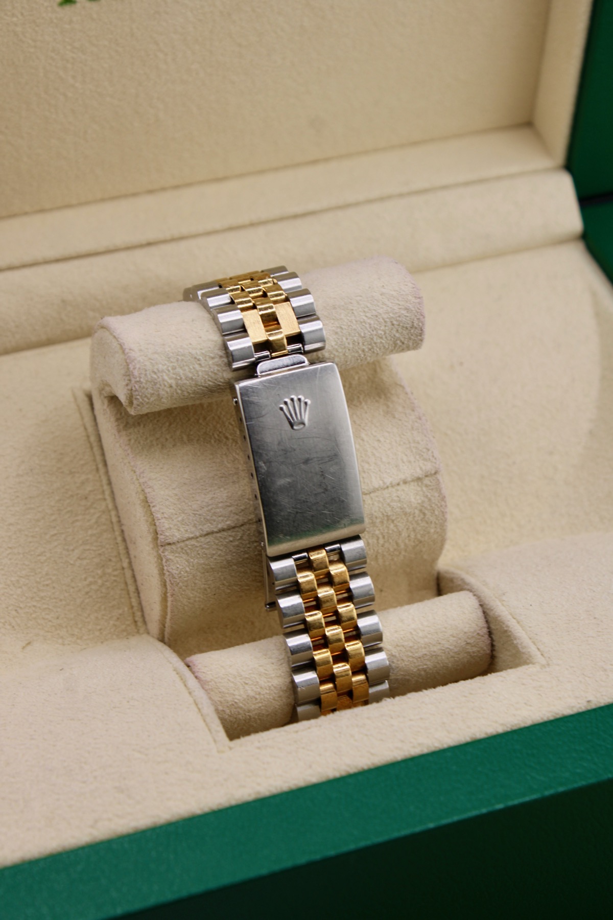Rolex Datejust 36 Blue Vignette Diamond Dial 16233 clasp photo