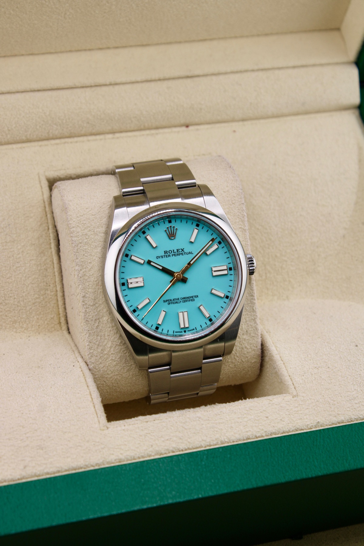 Rolex Oyster Perpetual 41 Custom Tiffany photo 4