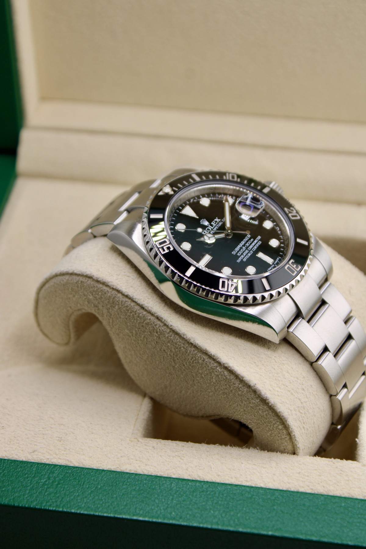 Rolex Submariner Date 116610LN angled front view
